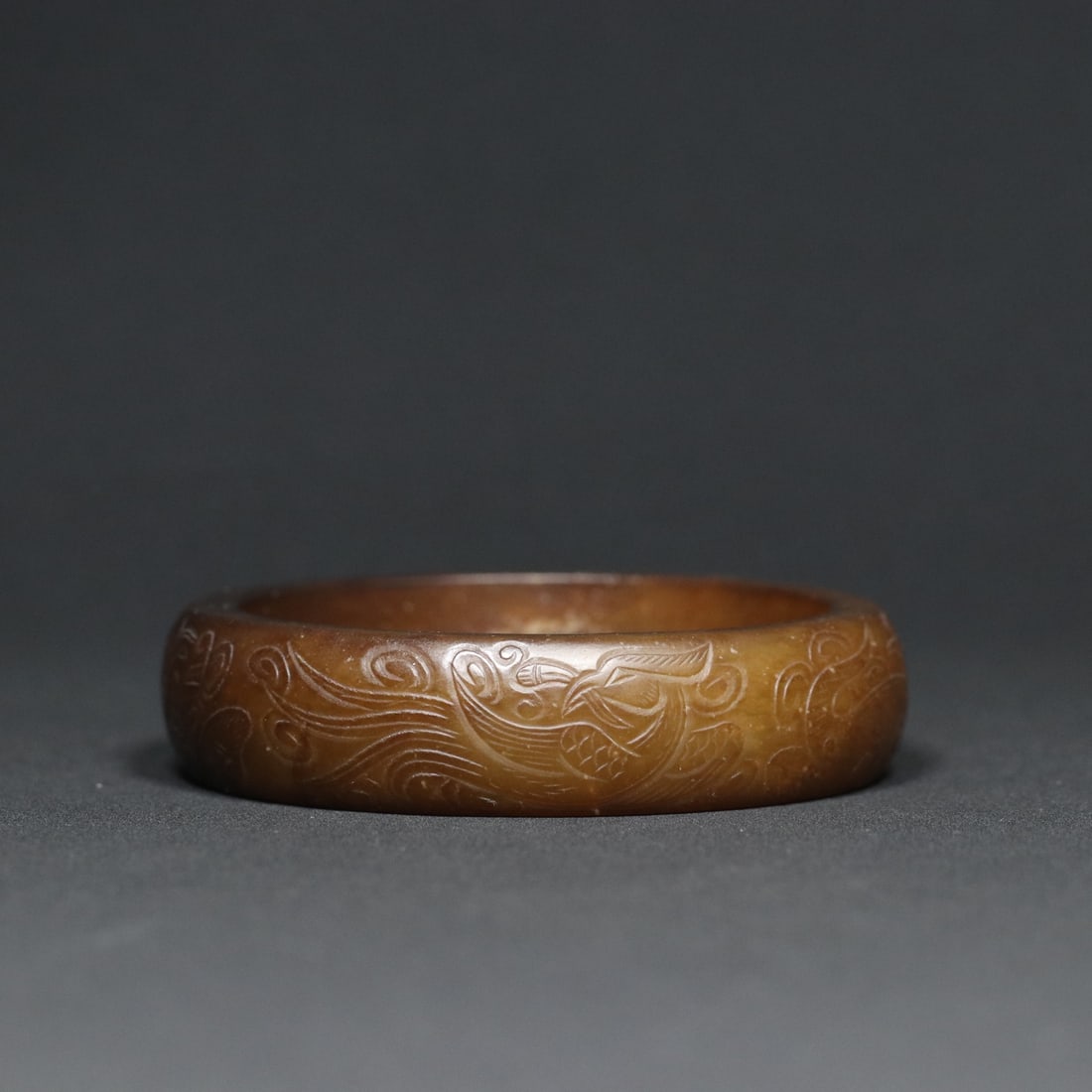 An Exquisite White Jade Auspicious Beast Pattern Bracelets - 4