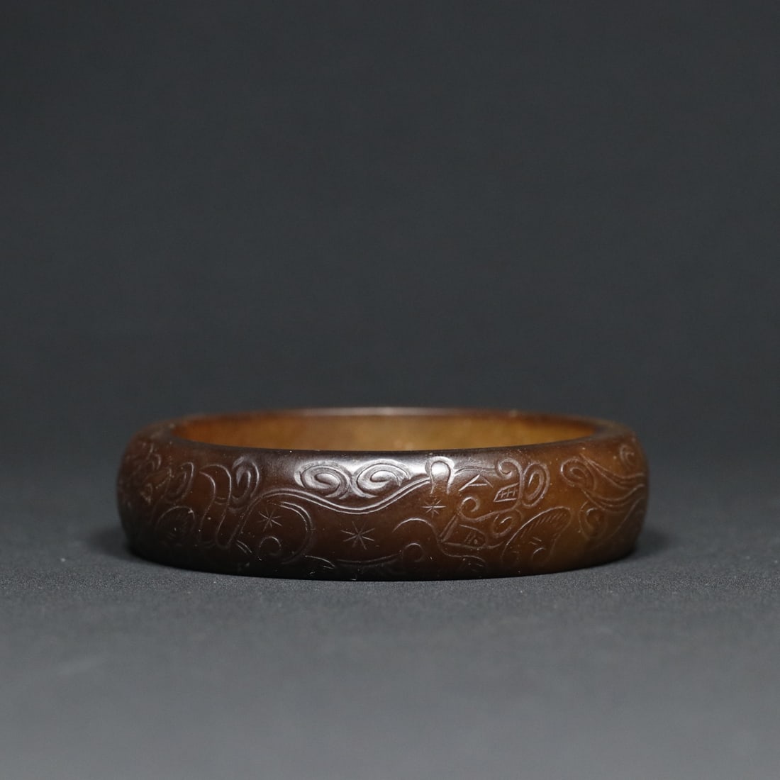 An Exquisite White Jade Auspicious Beast Pattern Bracelets - 5