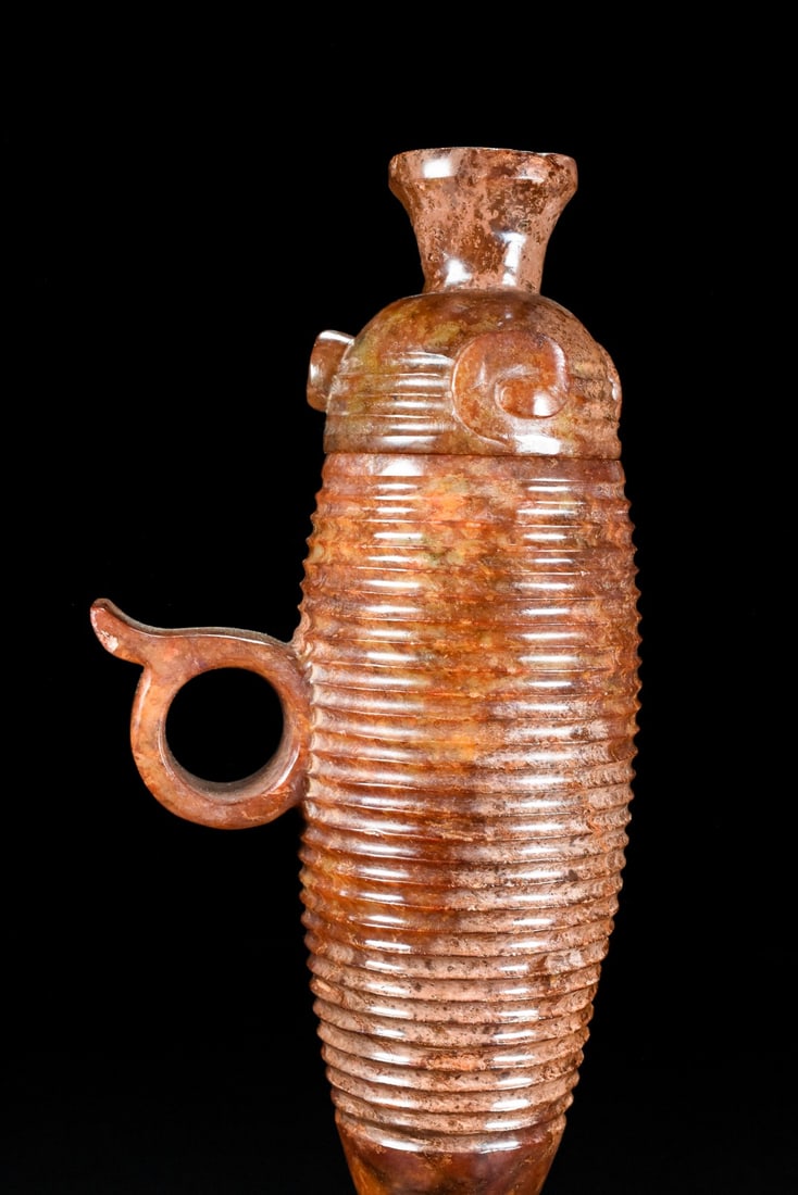 An Exquisite White Jade Cup - 2