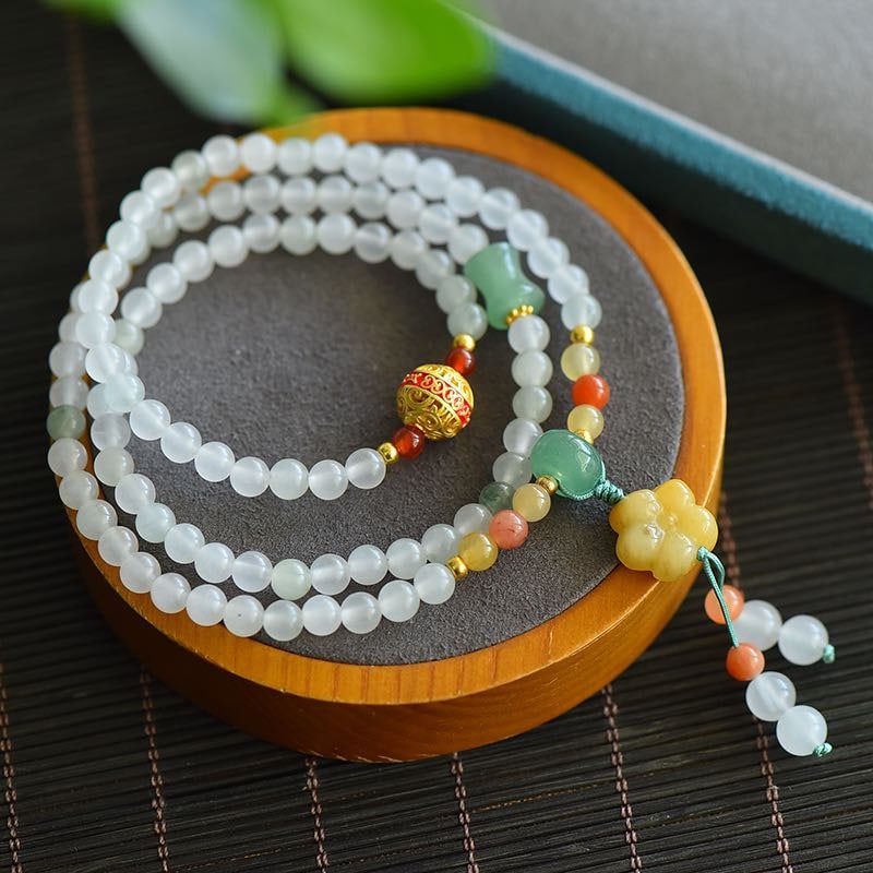 An Exquisite White Jade Bracelets - 4
