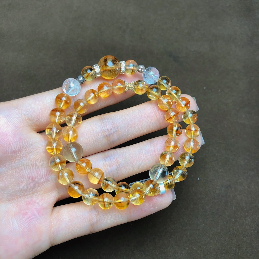 An Exquisite Crystal Bracelets: An Exquisite Crystal Bracelets,Size:7.2mm,11.2mm, Weight:30.2g 水晶手串