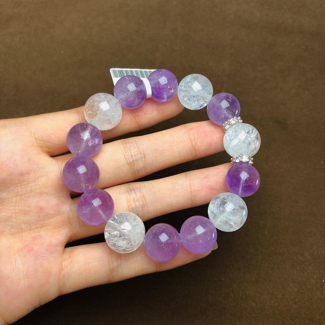 An Exquisite Crystal Bracelets: An Exquisite Crystal Bracelets,Size:13.5mm,14.4mm, Weight:53.8g 水晶手串