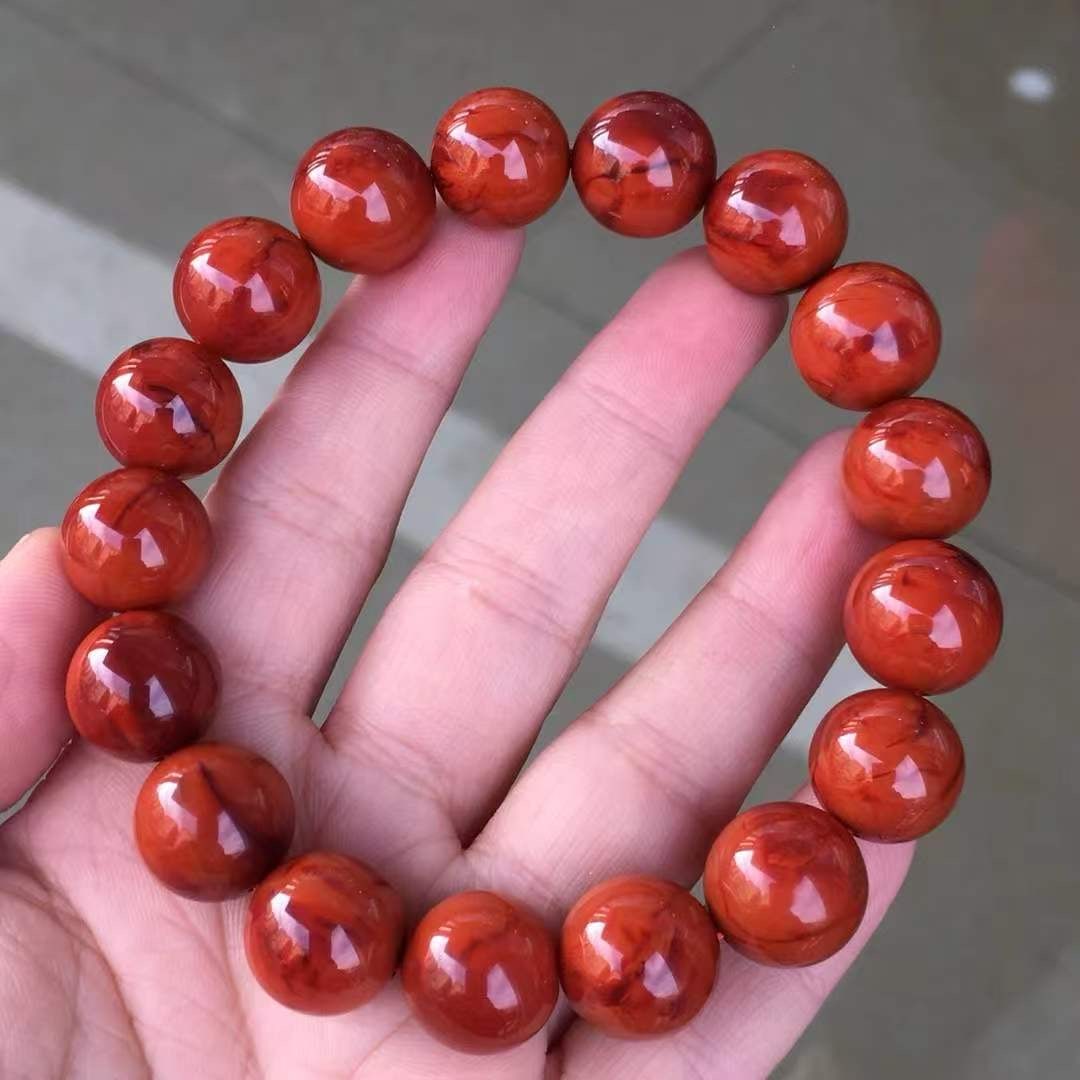 An Exquisite Agate Bracelets - 9