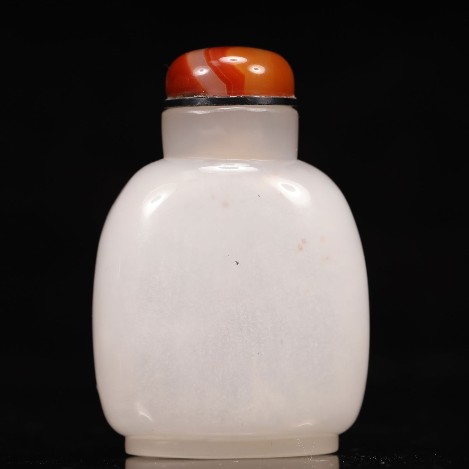 An Exquisite Agate Figure and Pine Pattern Snuff Bottle - 5