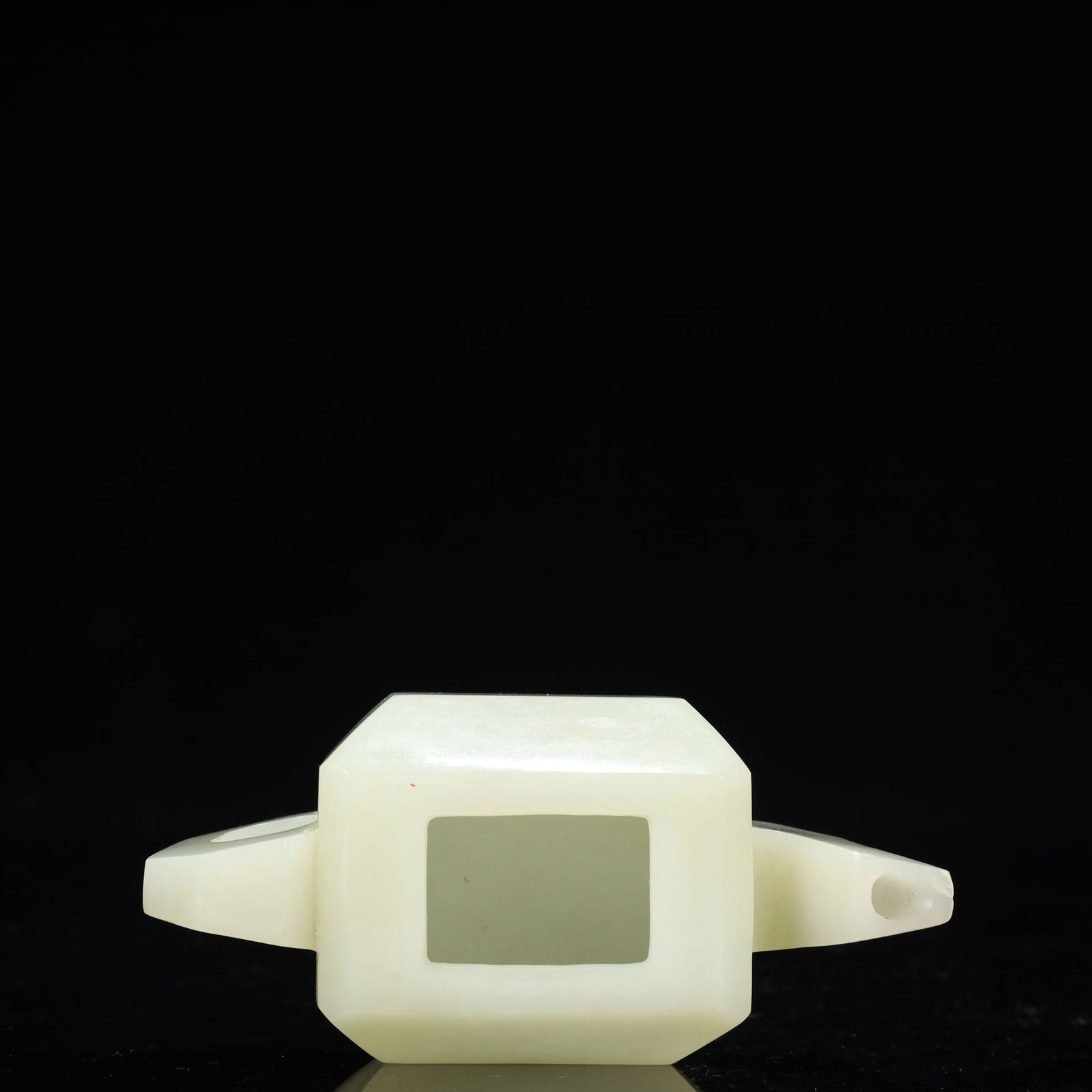 An Exquisite White Jade Teapot - 9