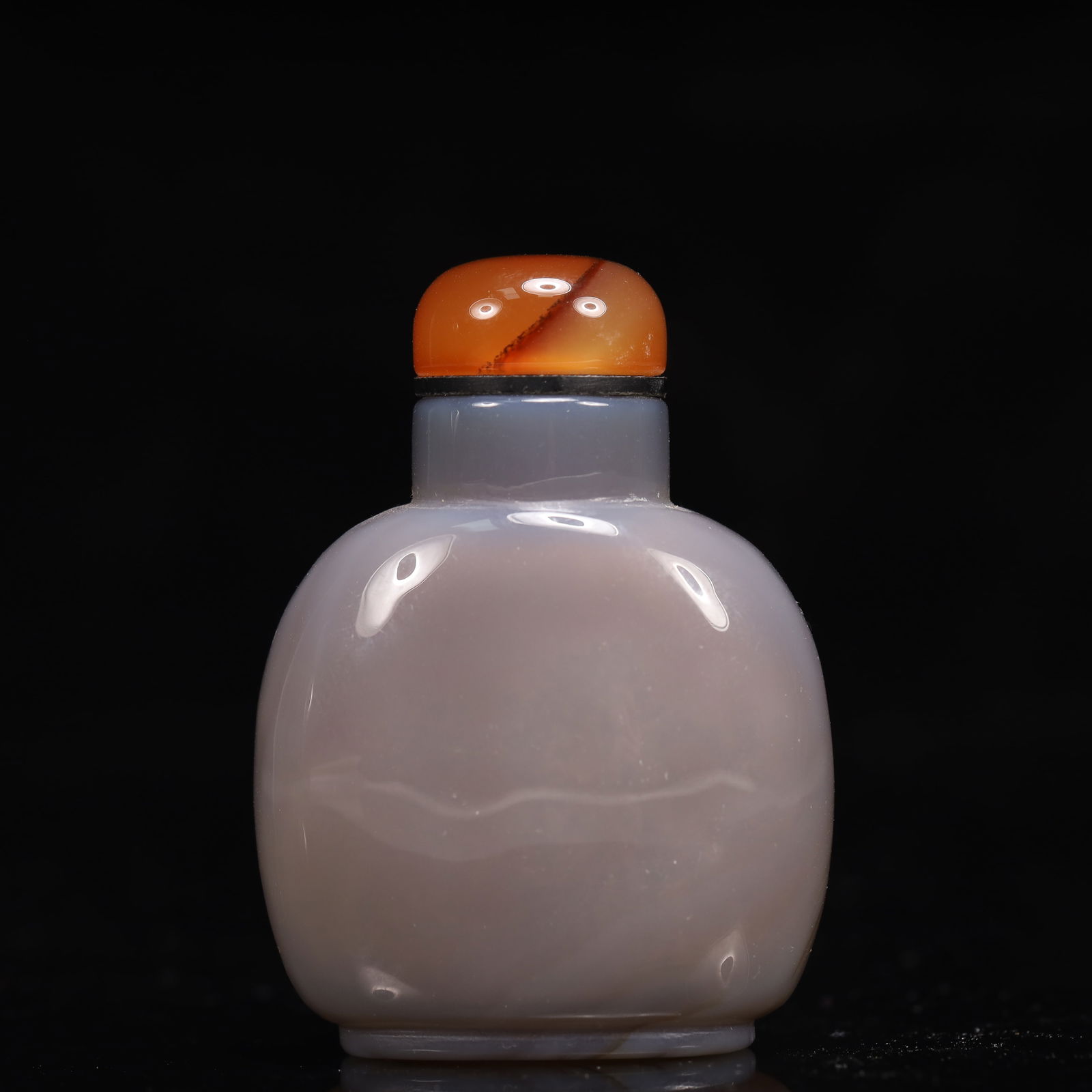 An Exquisite Agate Figure Pattern Snuff Bottle - 5
