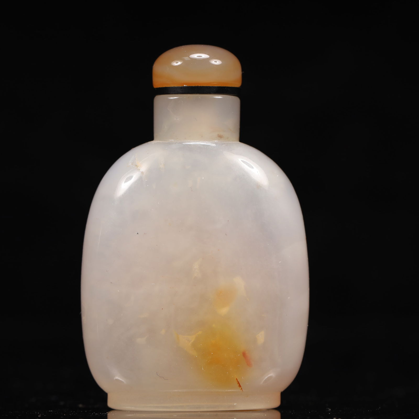 An Exquisite Agate Horse Pattern Snuff Bottle - 5