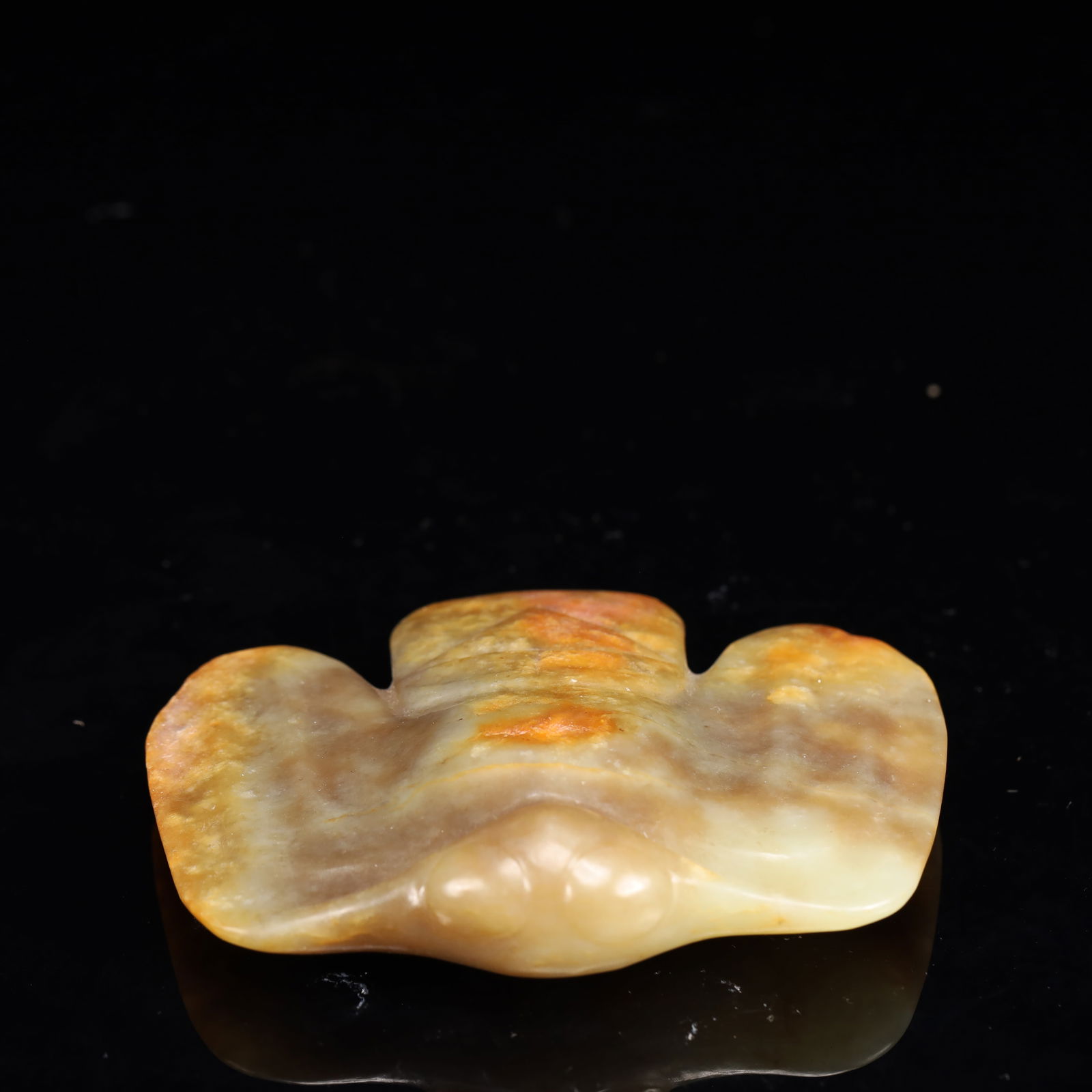 An Archaic Hongshan Culture White Jade Cicada Pendant: An Archaic Hongshan Culture White Jade Cicada Pendant,Ancient Time, China,Size:2.6inx0.7inx3.5in,Weight:138g 