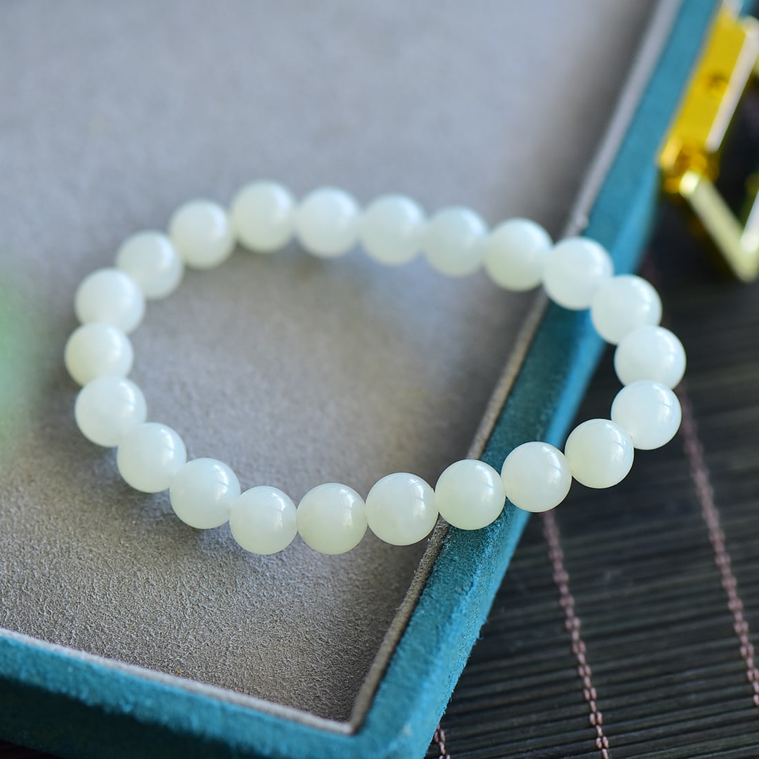 An Exquisite White Jade Bracelets - 4