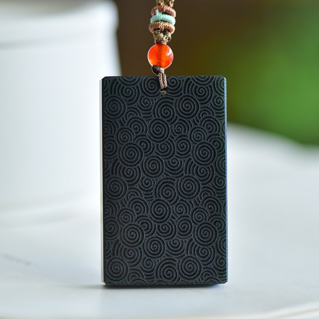 An Exquisite Sapphire Phoenix Pattern Pendant - 2