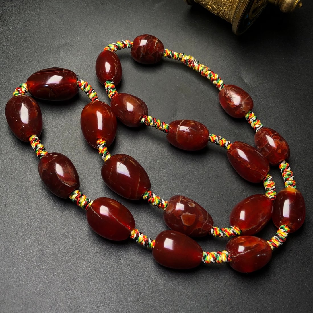 An Exquisite Agate Necklace - 4