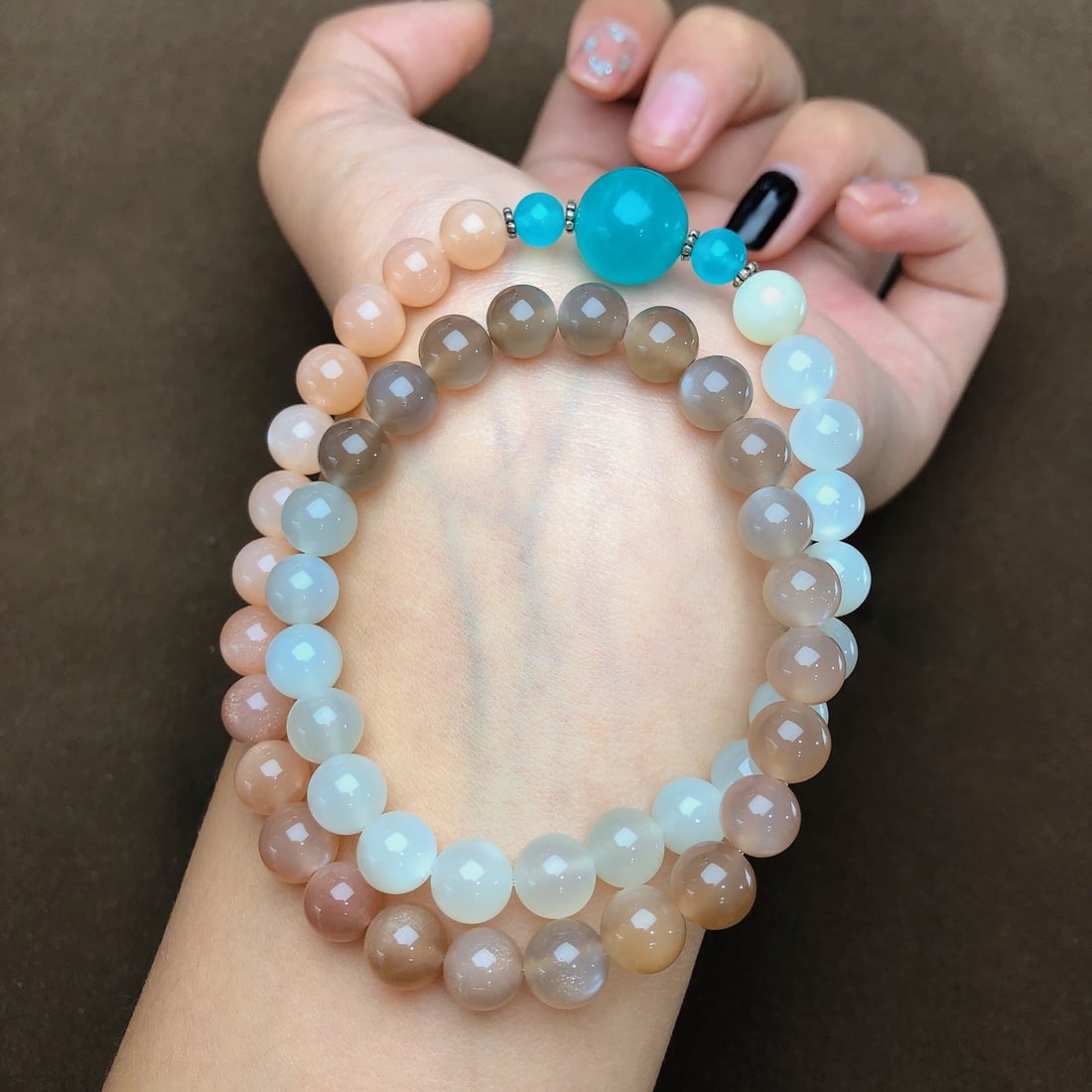 An Exquisite Moonstone Bracelets - 2