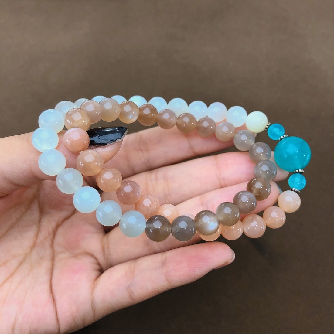 An Exquisite Moonstone Bracelets - 6