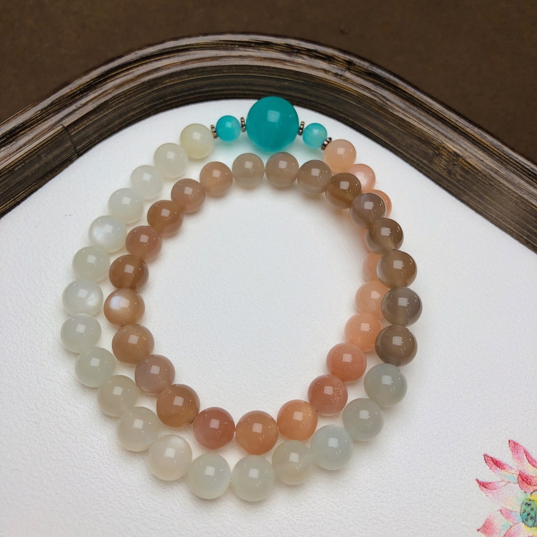 An Exquisite Moonstone Bracelets - 7