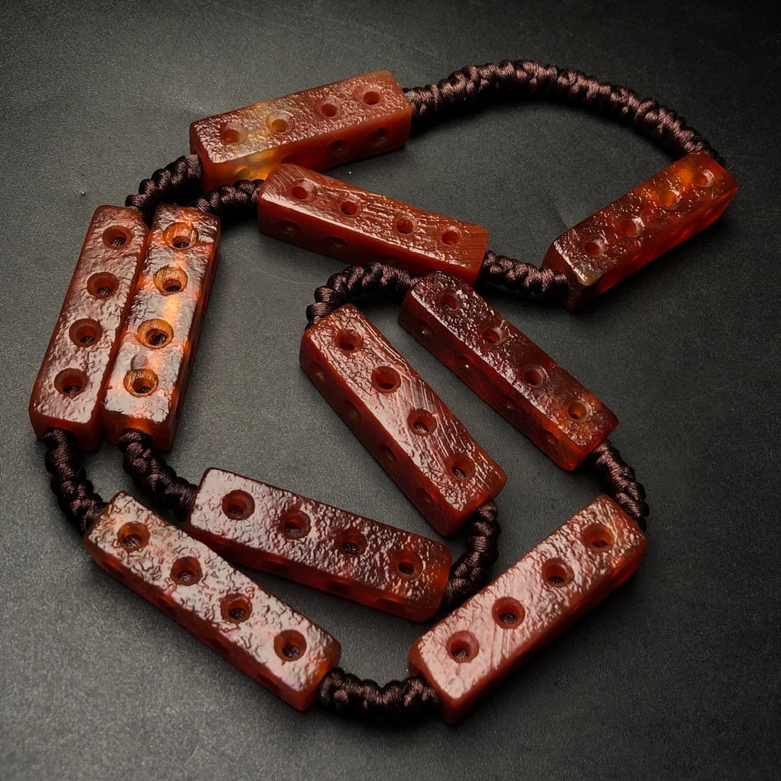 An Exquisite Agate Necklace - 3