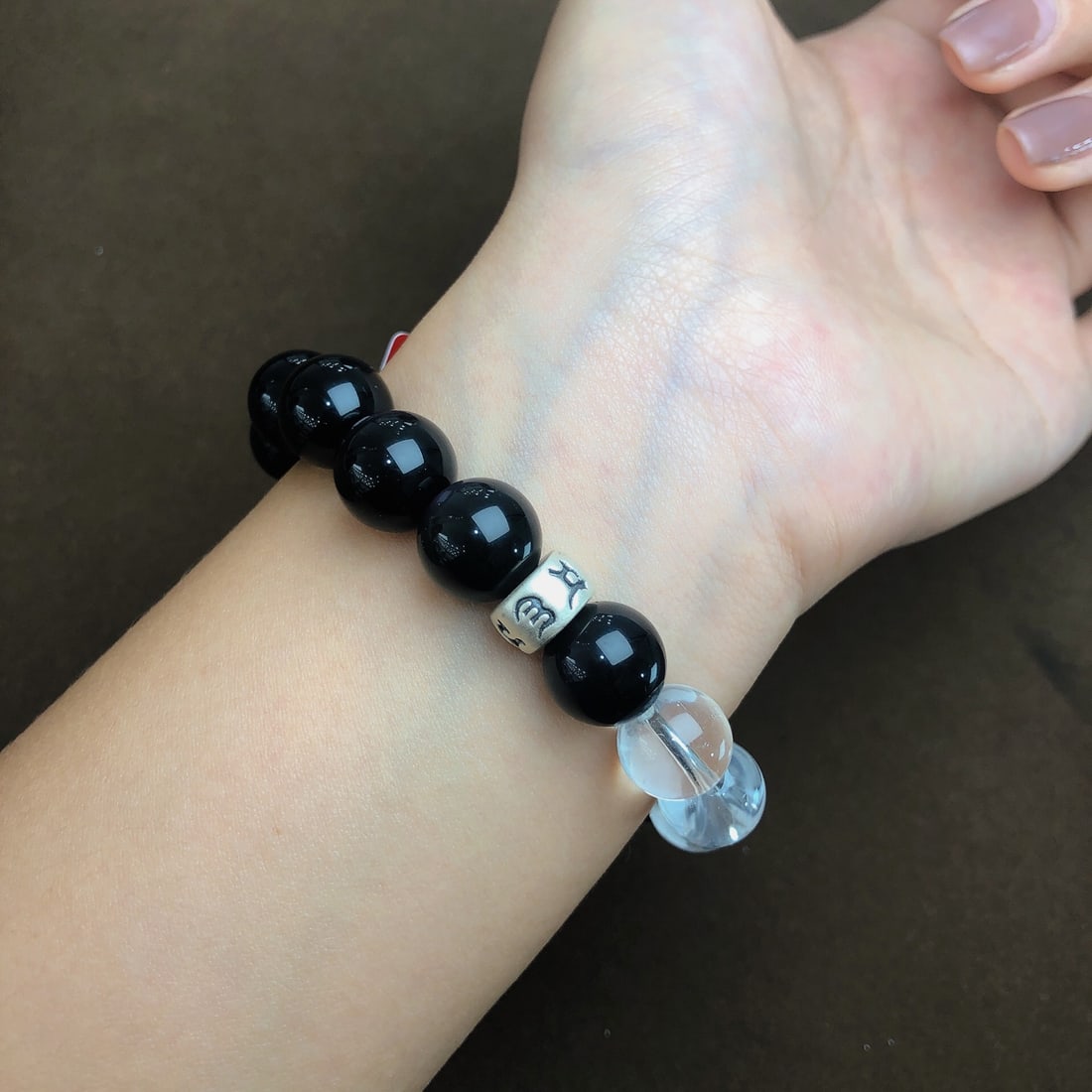 An Exquisite Crystal Obsidian Bracelets - 5