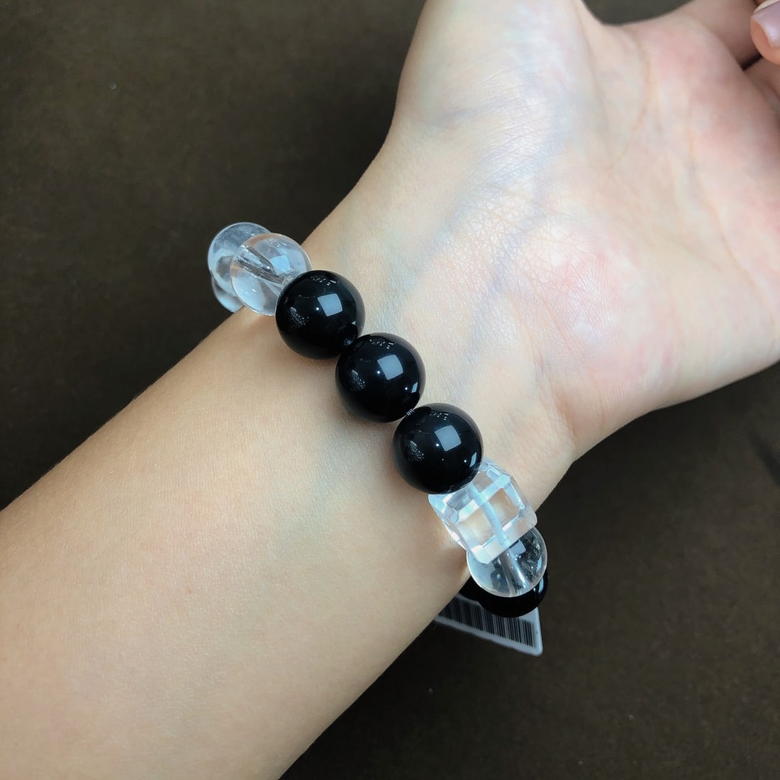 An Exquisite Crystal Obsidian Bracelets - 6