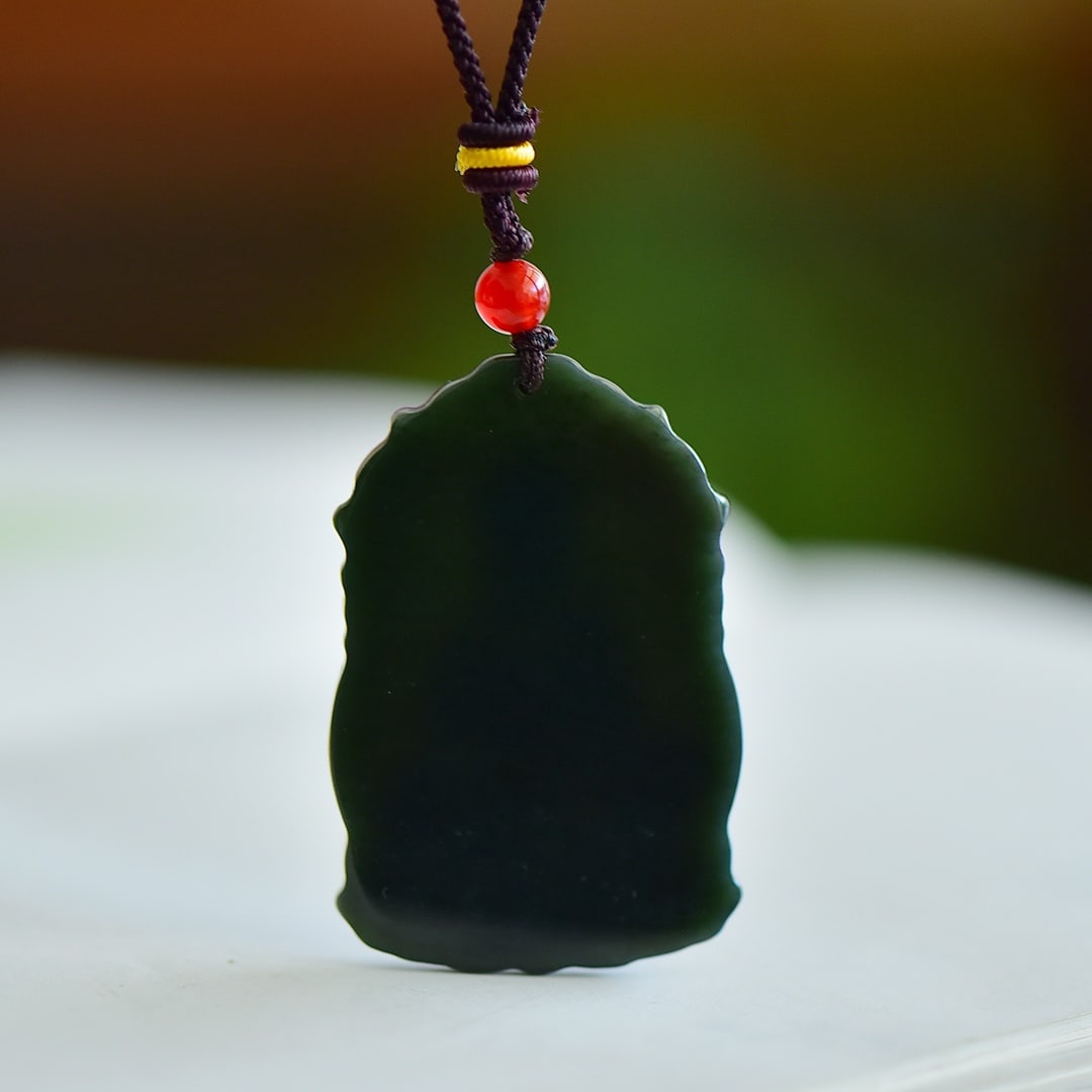 An Exquisite Sapphire Avalokitesvara Pattern Bracelets - 2