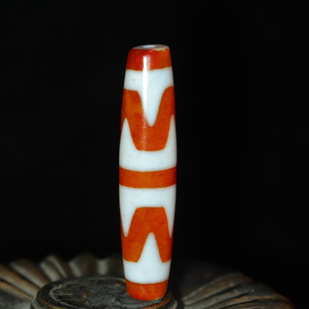 An Exquisite Dzi Bead Pendant - 4