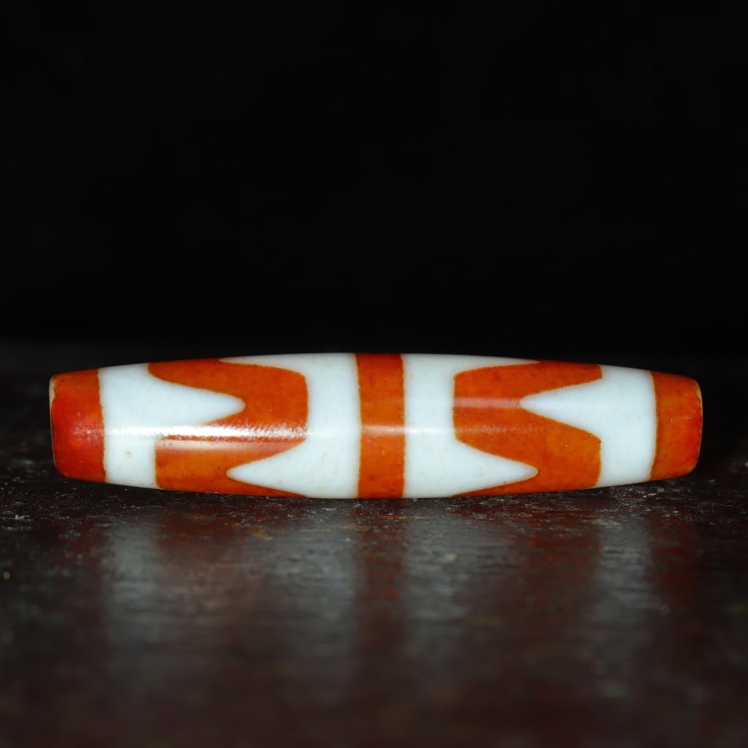 An Exquisite Dzi Bead Pendant - 7