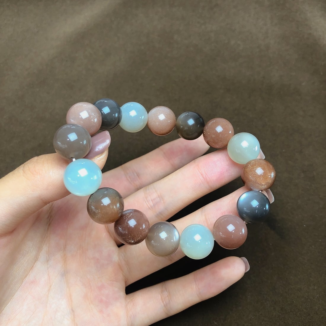An Exquisite Moonstone Bracelets - 5