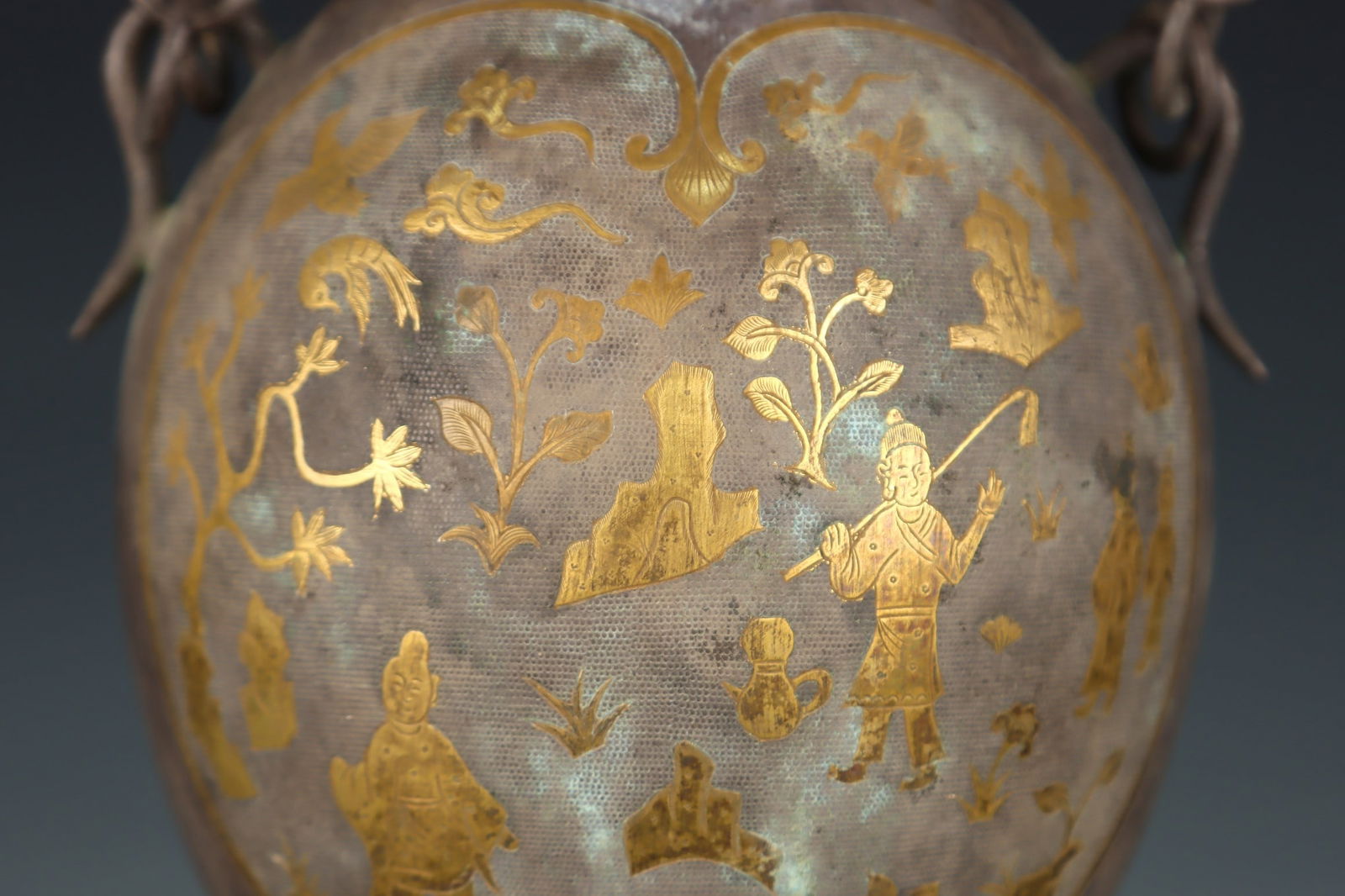 A Exquisite Gilt Silver Figures Pattern Ewer - 6