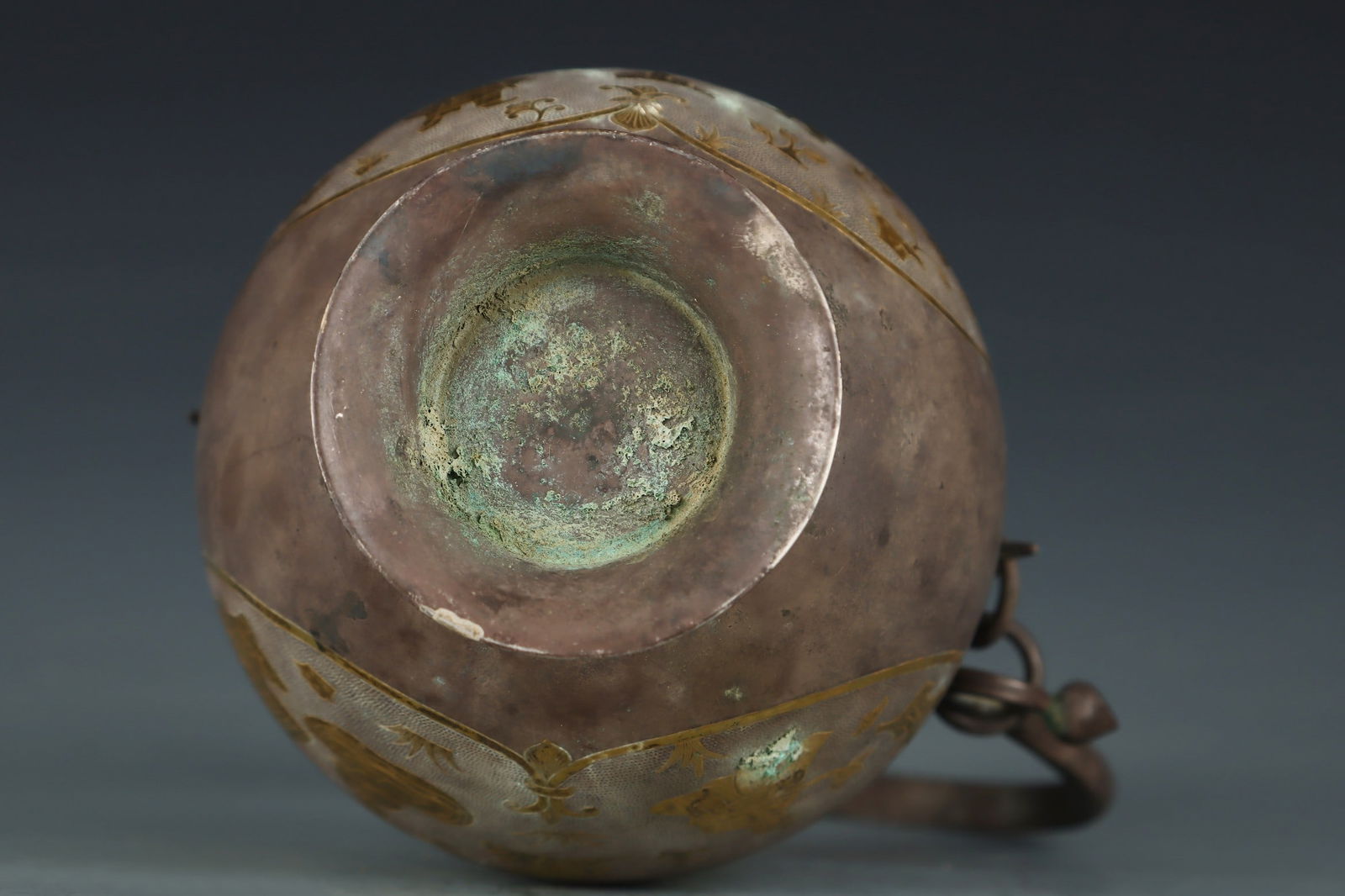 A Exquisite Gilt Silver Figures Pattern Ewer - 9