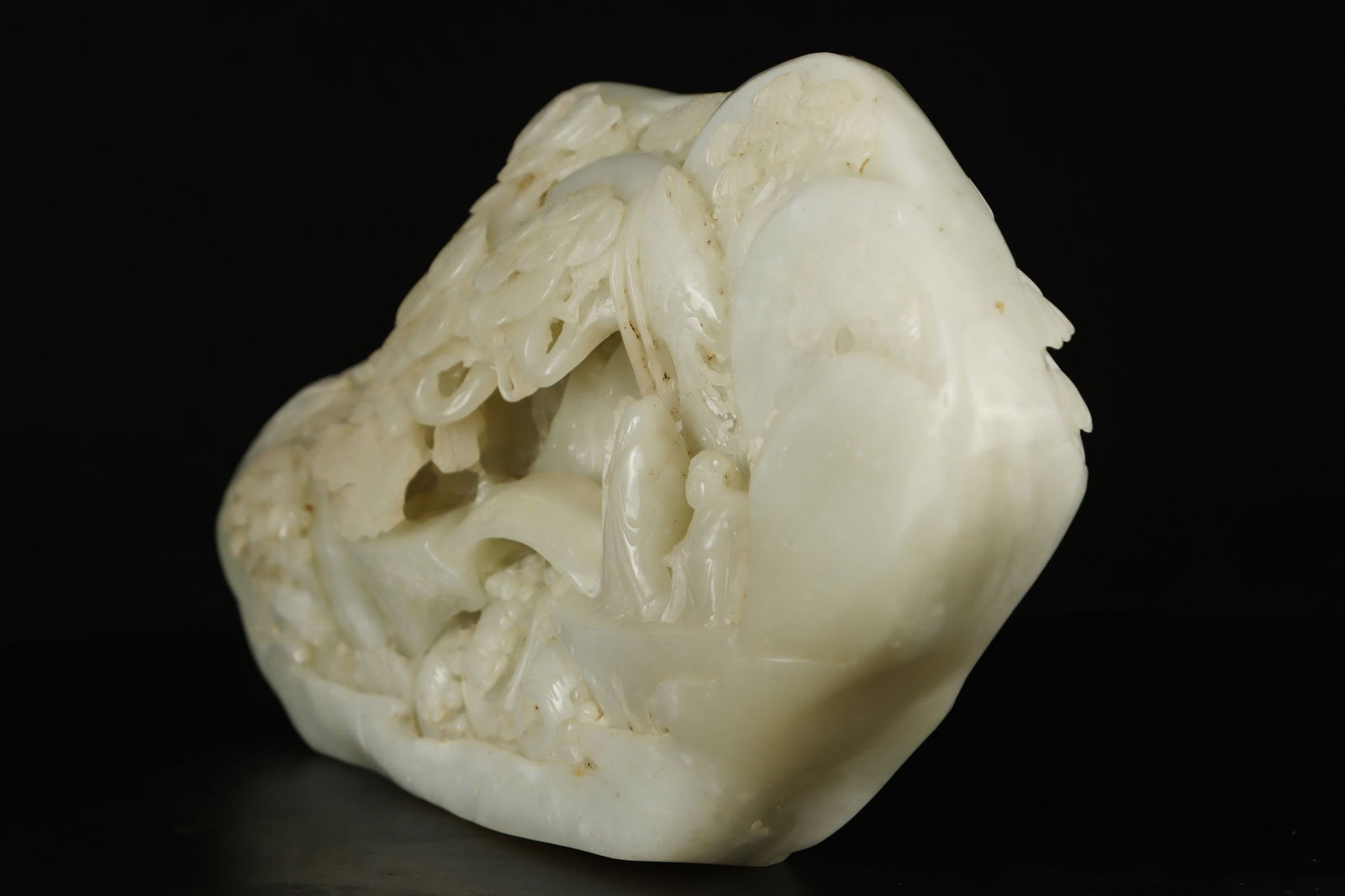 Hetian Jade Human Story Pattern Ornament - 2