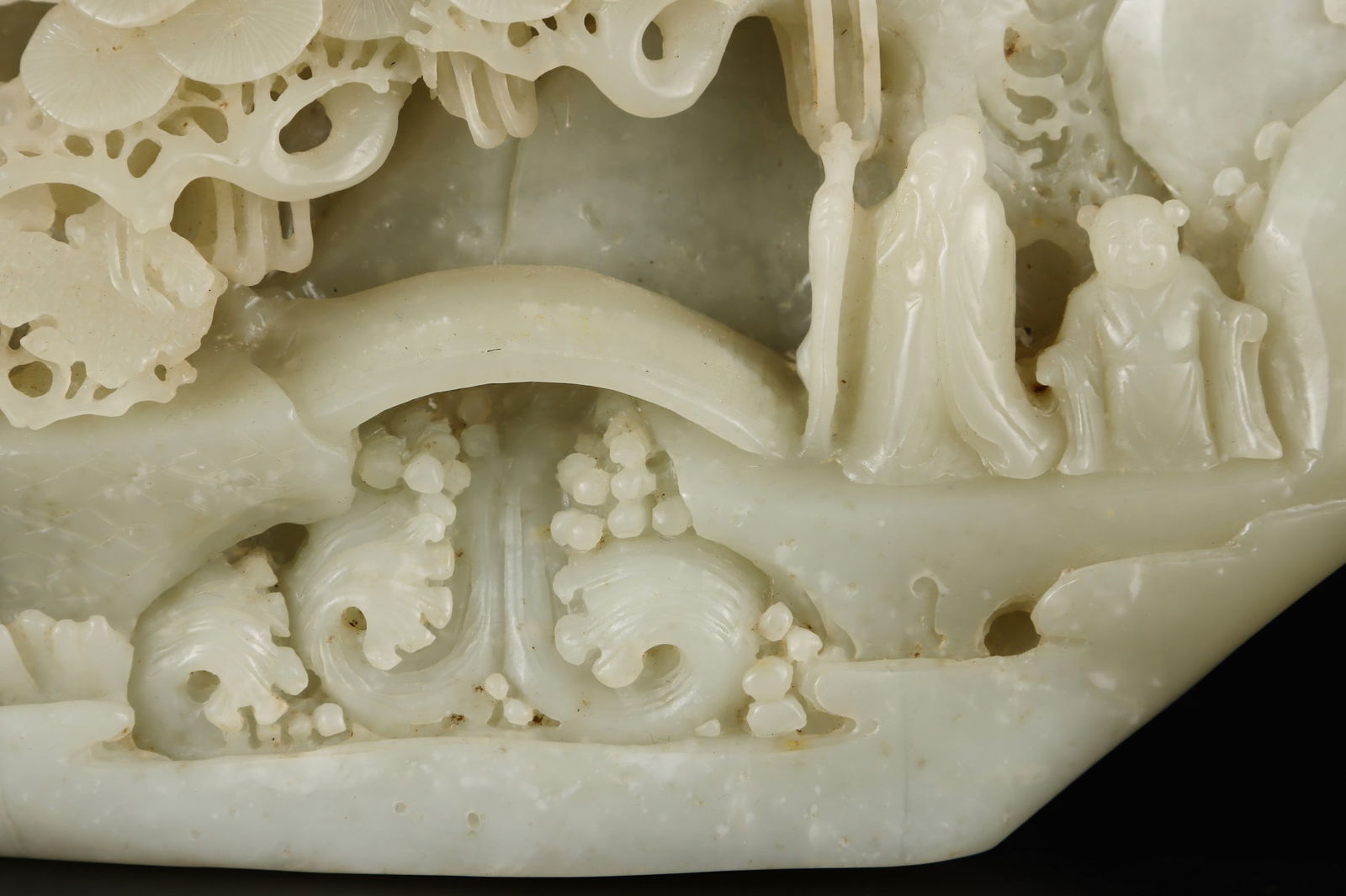 Hetian Jade Human Story Pattern Ornament - 7