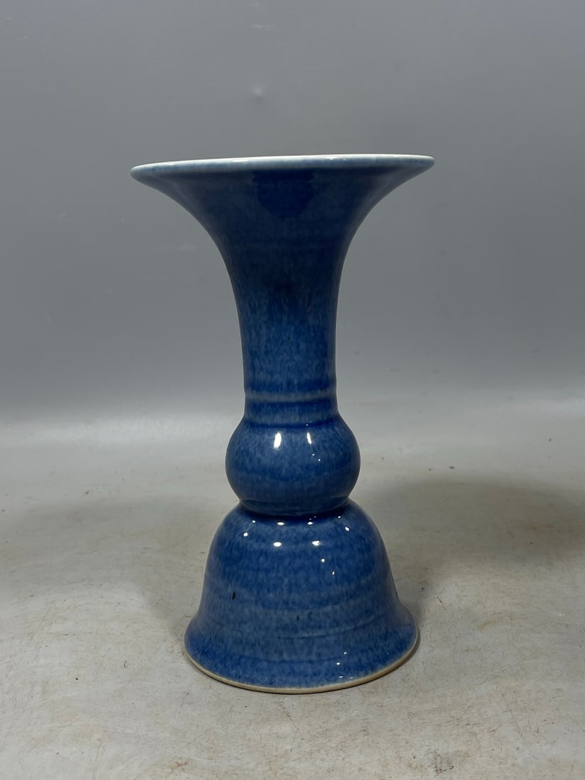 Ji Blue Glazed Vase - 2