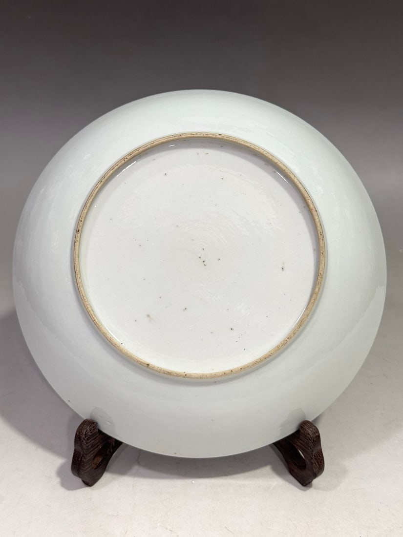 A Exquisite White Glaze Plate - 8