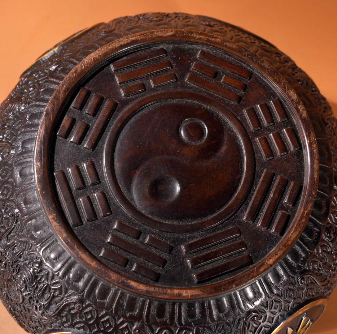 A Exquisite Gilt Bronze Basin - 9