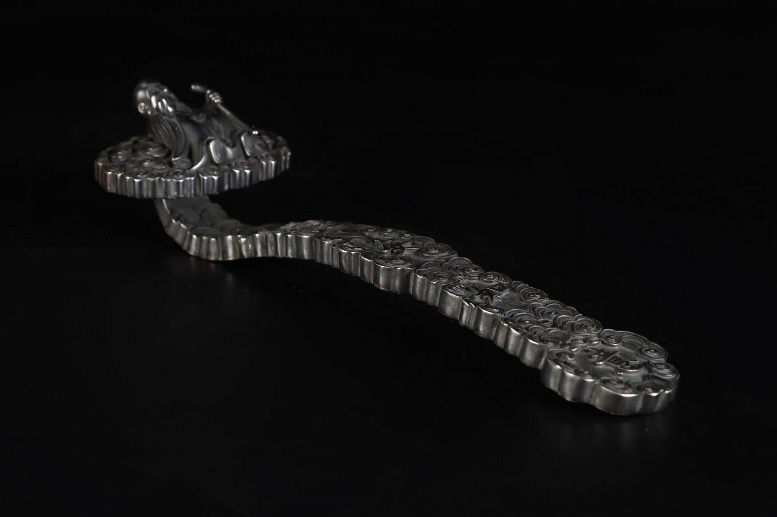 A Exquisite Silver Ruyi - 2