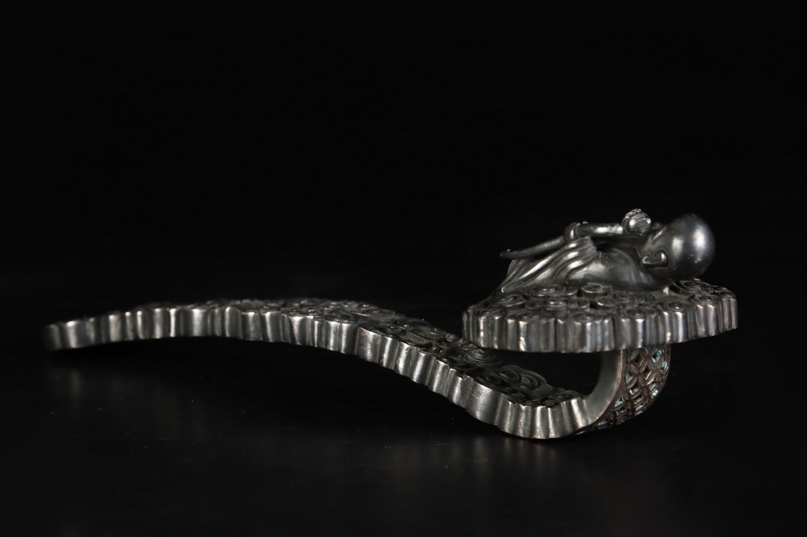 A Exquisite Silver Ruyi - 8
