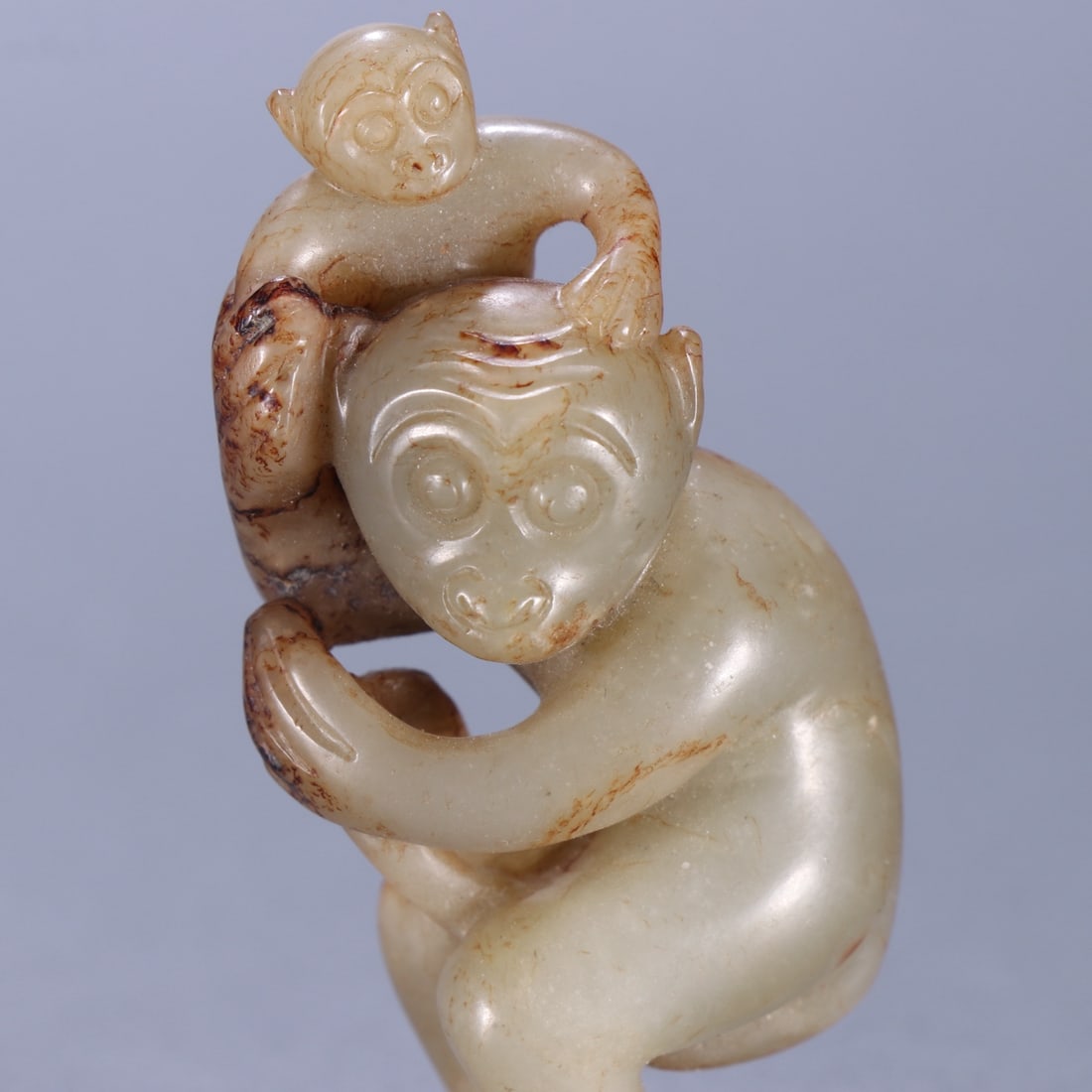 A Exquisite Hotan Jade Monkey Ornament - 6