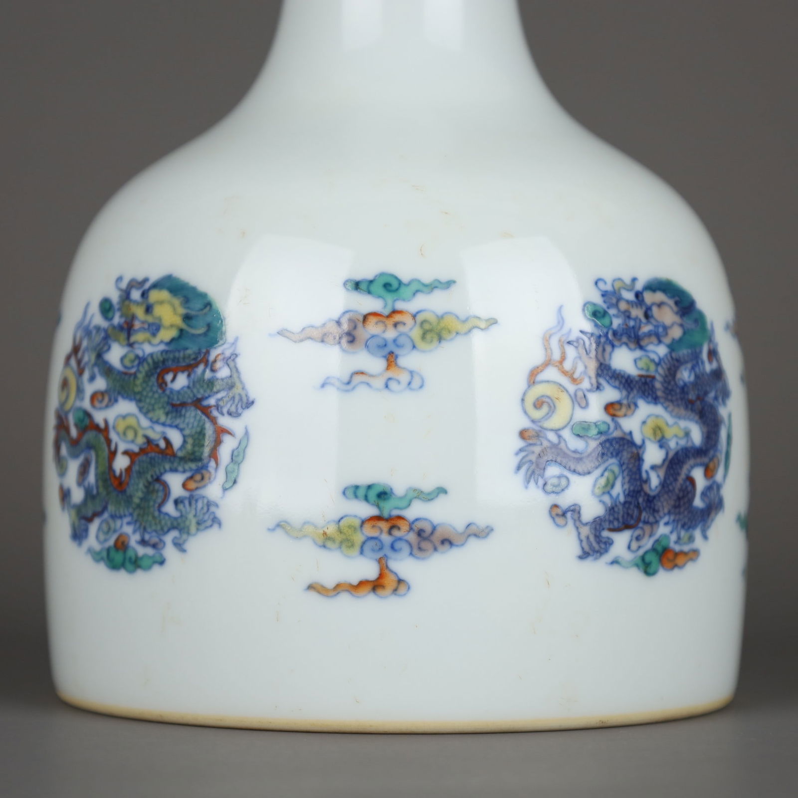 A Exquisite Doucai Dragon Pattern Vase - 7