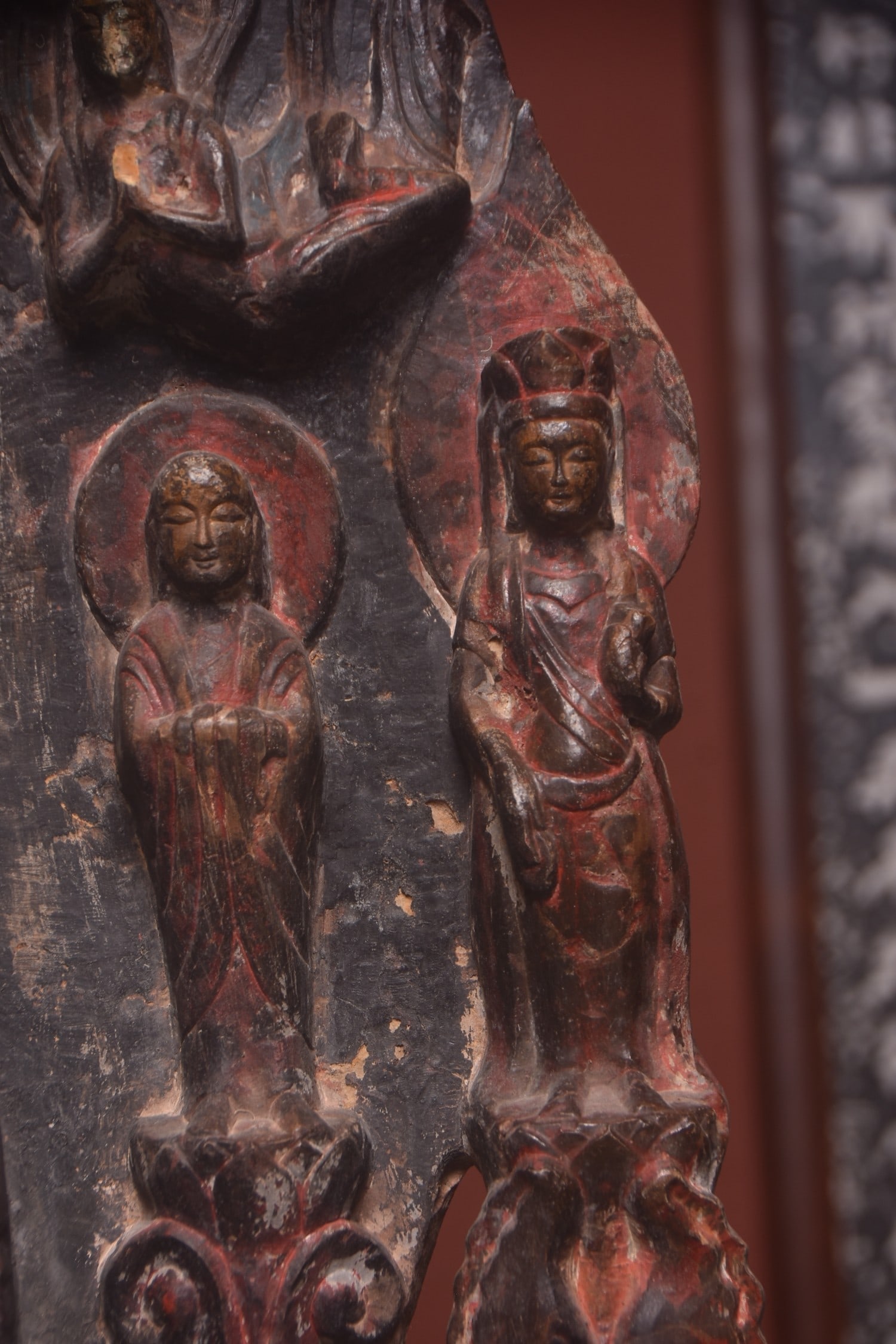 A Exquisite Limestone Buddhist Niche - 7