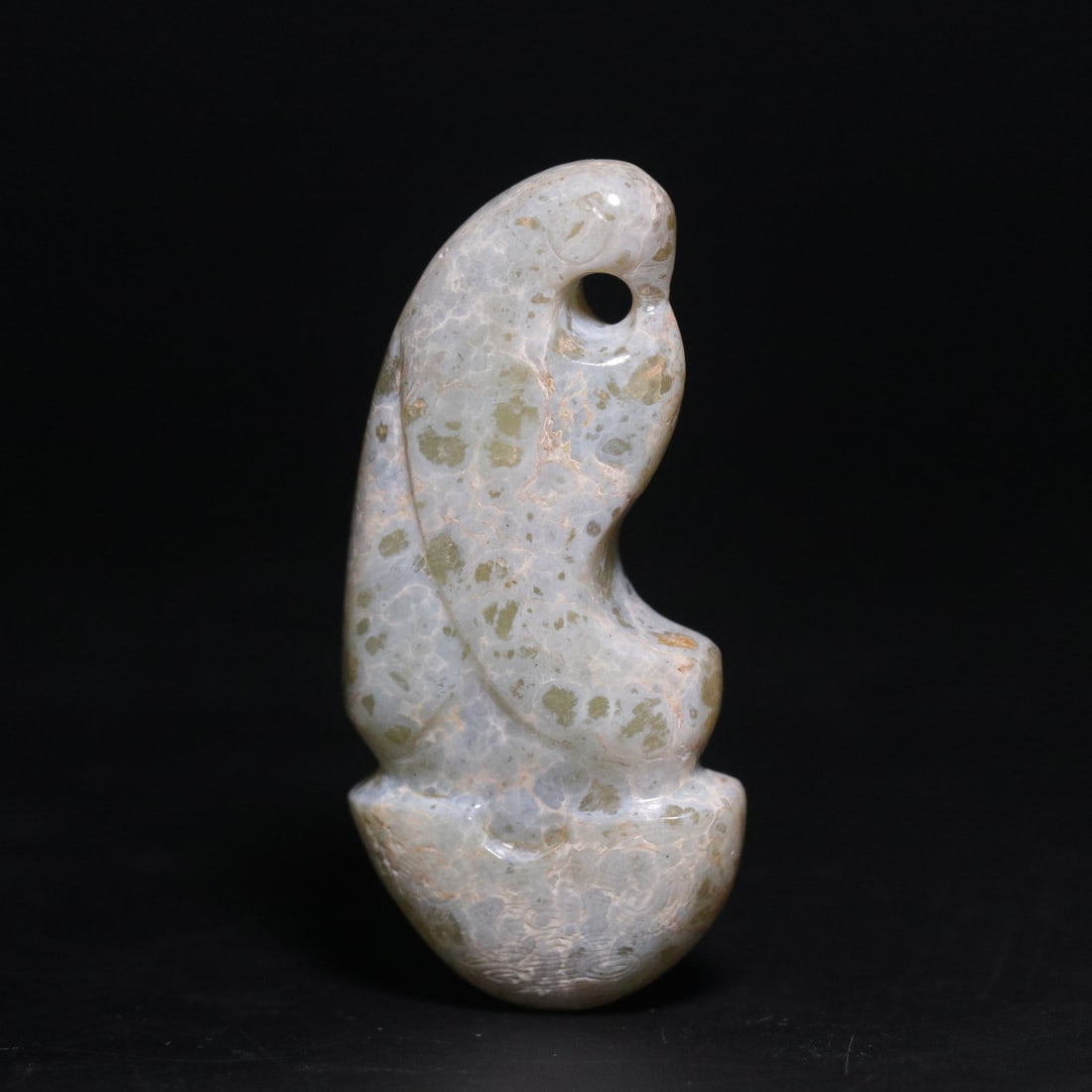 A Exquisite Gaogu Jade Eagle Pattern Ornament - 2