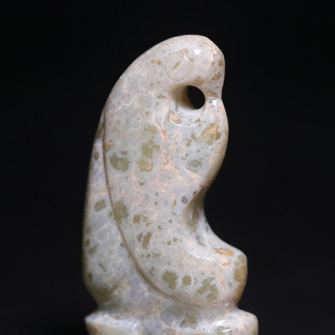 A Exquisite Gaogu Jade Eagle Pattern Ornament - 8