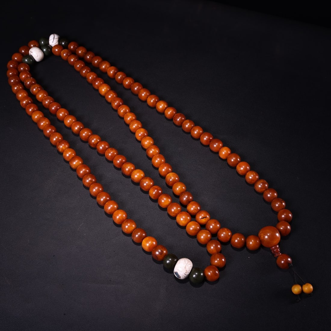 A Exquisite Amber Buddha beads Bracelets - 2