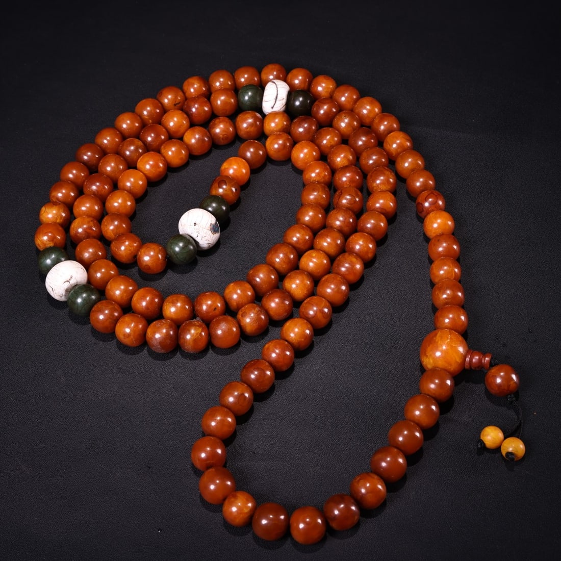 A Exquisite Amber Buddha beads Bracelets - 3