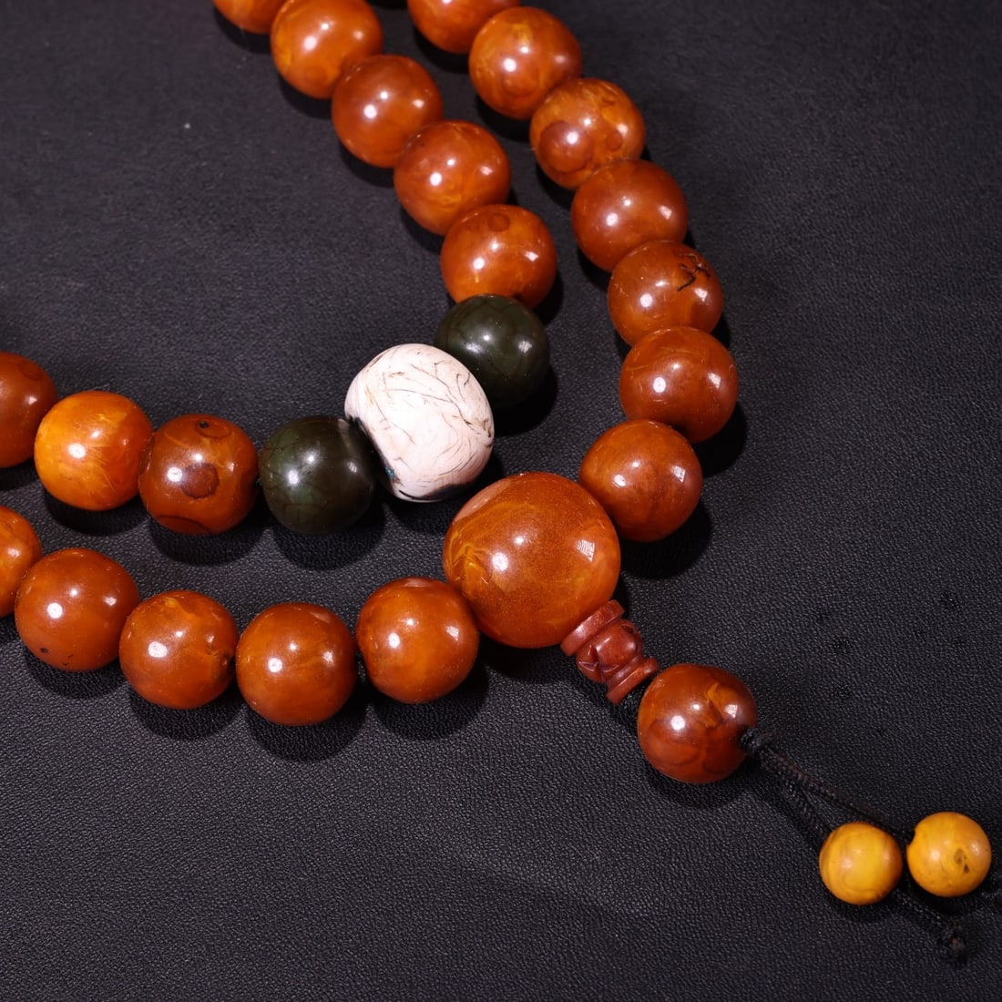 A Exquisite Amber Buddha beads Bracelets - 4