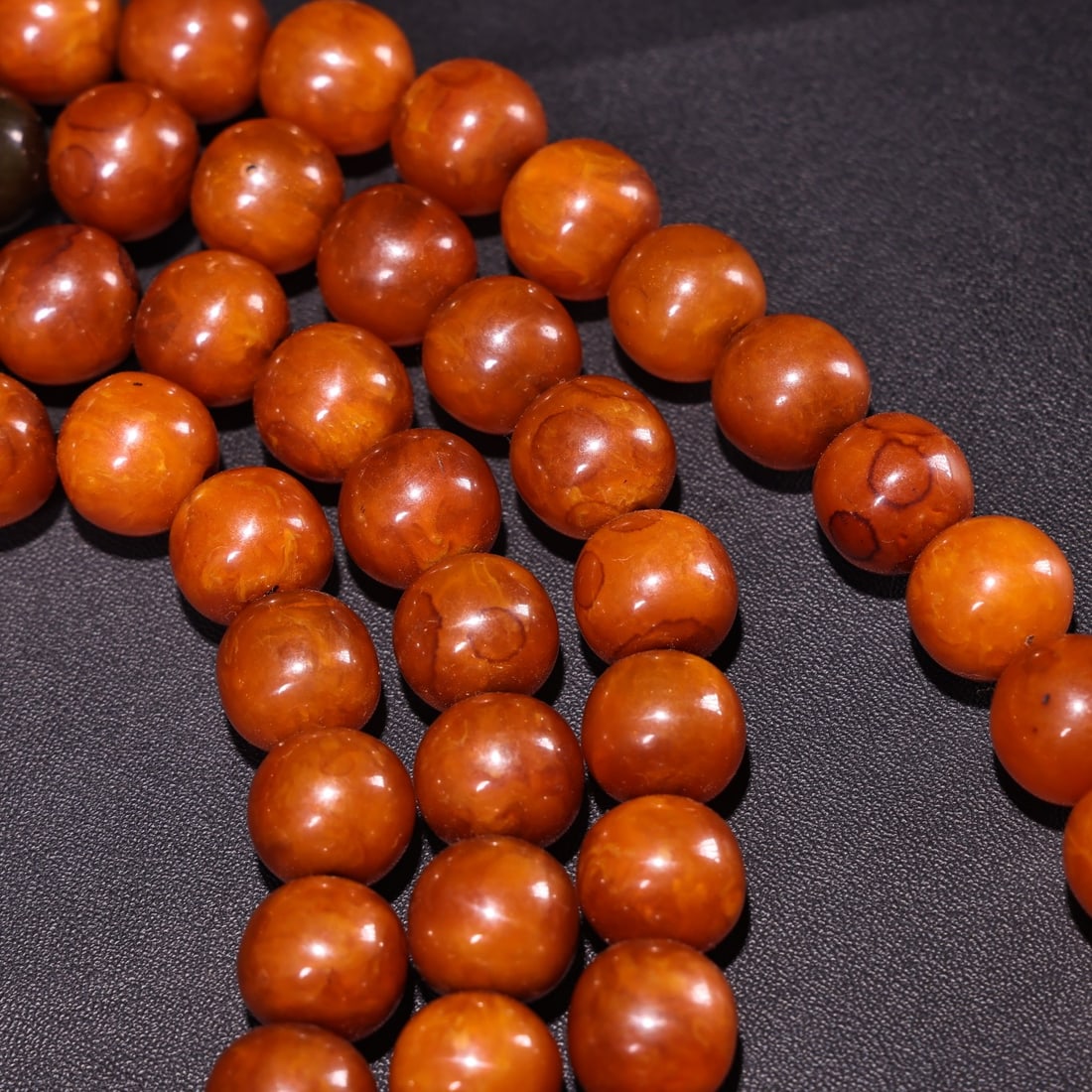 A Exquisite Amber Buddha beads Bracelets - 7