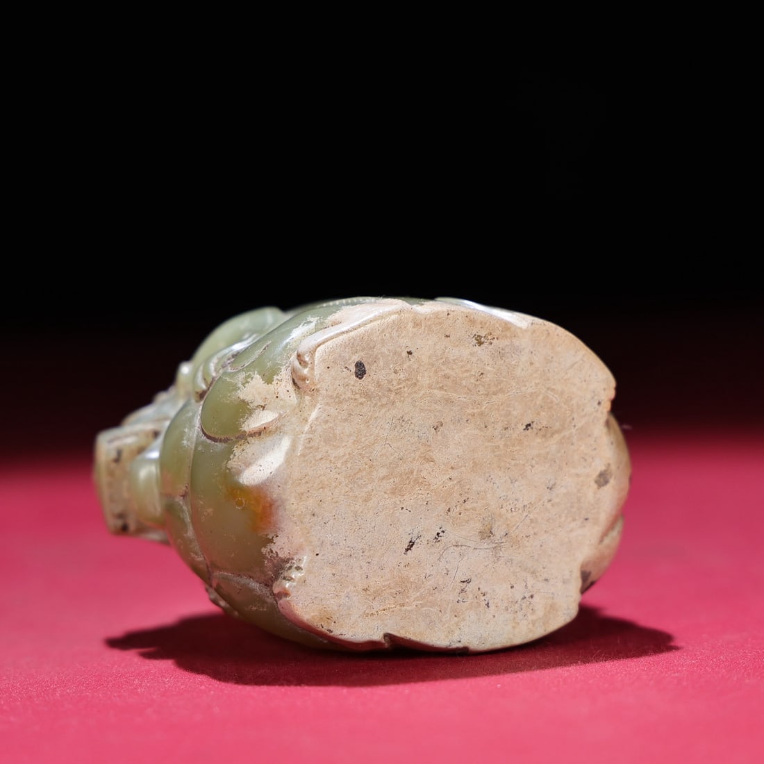 A Exquisite Hetian Jade Bear-Shaped Jar - 9