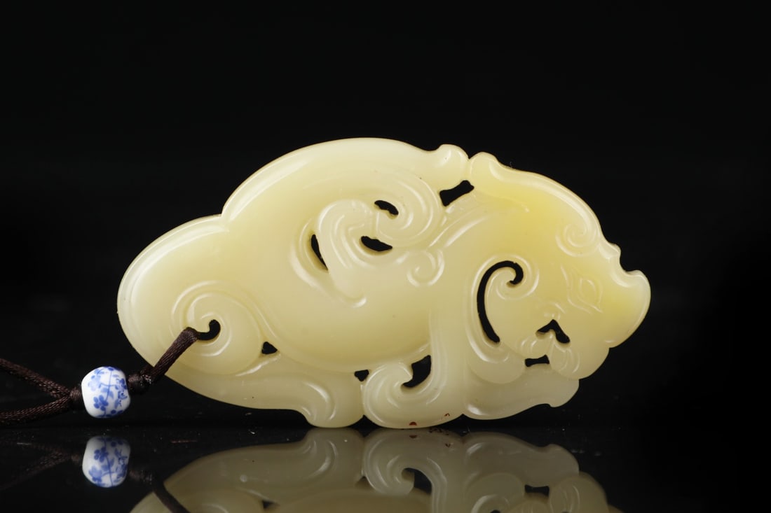 An Exquisite Shoushan Stone Phoenix Pattern Pendant - 5