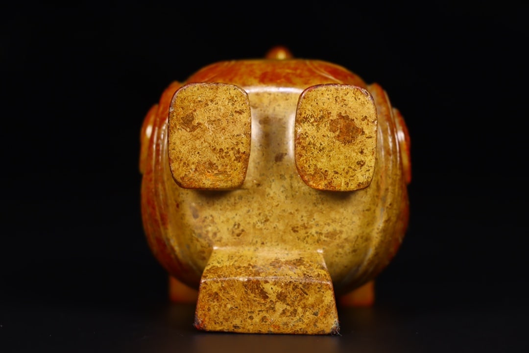 An Exquisite Yellow Jade Eagle Ornament - 8