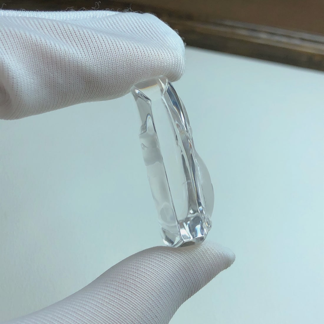 An Exquisite Crystal Rabbit Pattern Pendant - 7