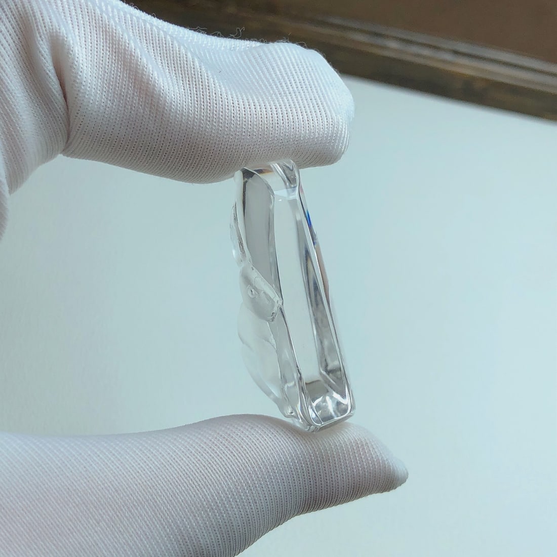 An Exquisite Crystal Rabbit Pattern Pendant - 8