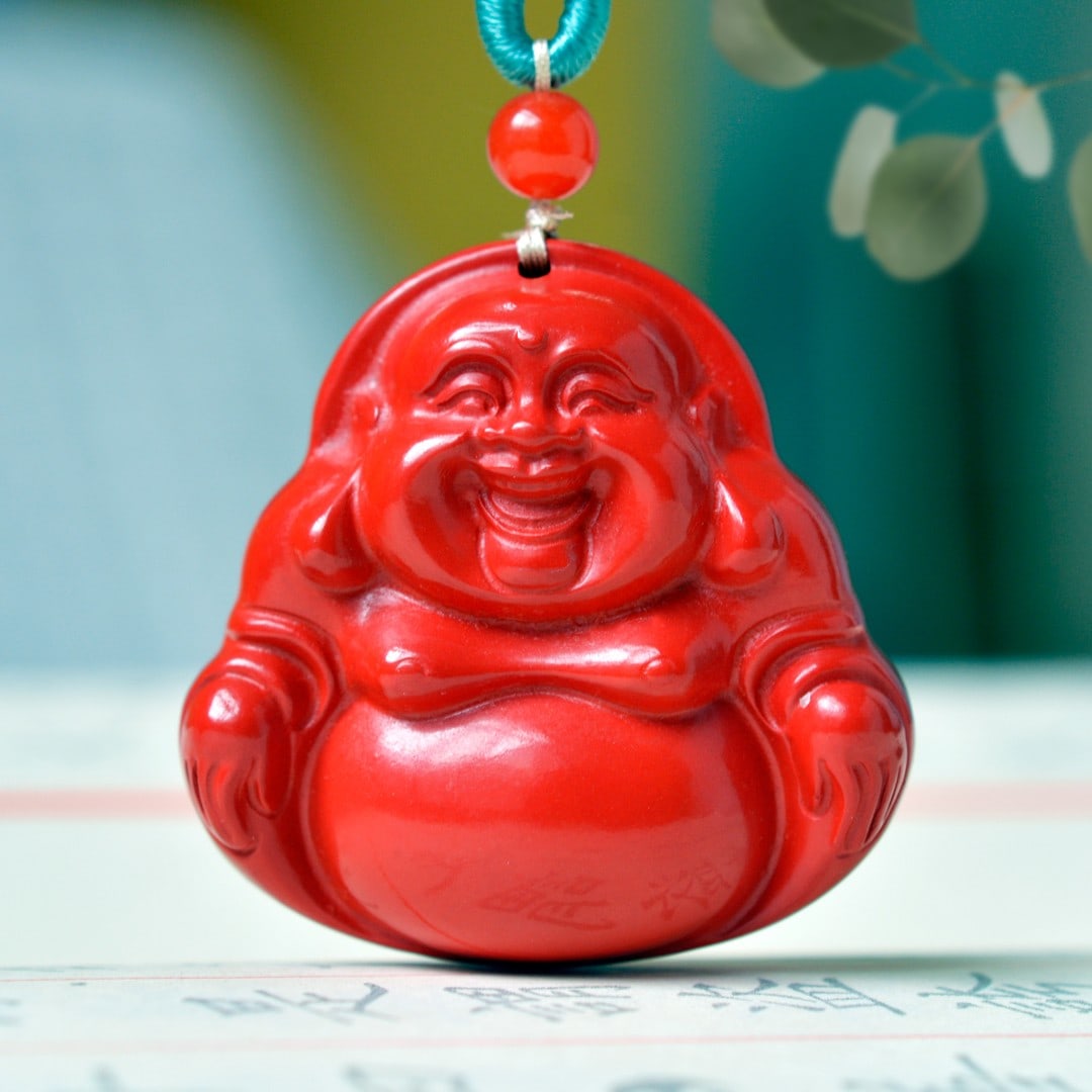 An Exquisite Cinnabar Pendant - 2