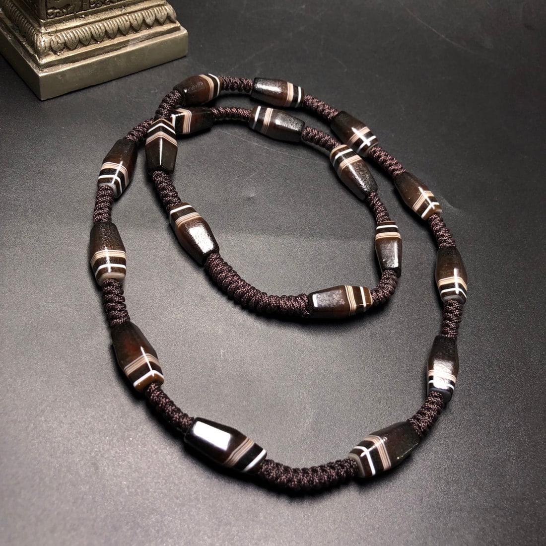 A Precious Agate Necklace - 5